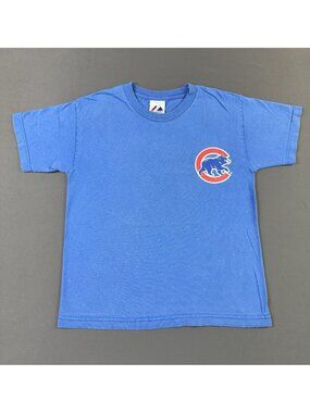 Rare Vintage Y2K Chicago Cubs Baseball MLB Alfonso Soriano #12 Streetwear Hype T